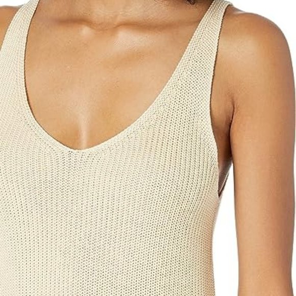 The Drop Deep V Back Knit Tank - Picture 4 of 8